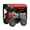 HiARNS 2KW Generador de soldador diesel portátil abierto de 2kw con ruedas y mango de 10 pulgadas